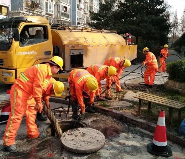 五桂山街道市政管道清淤