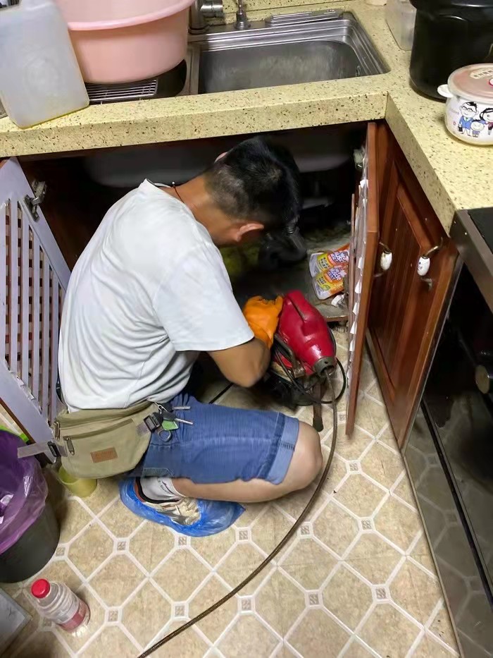 五桂山街道通下水道